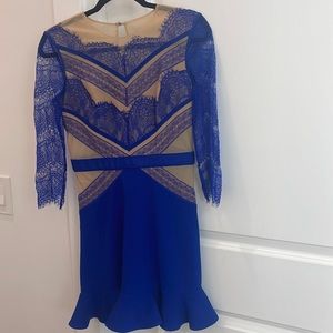 Three Floor mini dress
